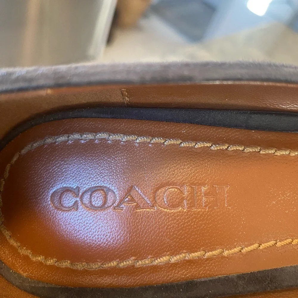 COACH • Gray Suede Pumps • Classic” SZ 9